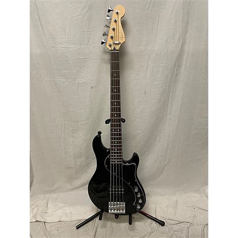 Used Fender Used Fender Deluxe Dimension Bass V 5 String Black Electric Bass Guitar Black