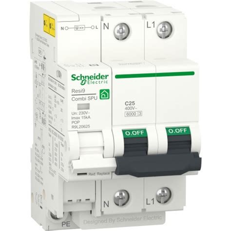 Protección Combinada Combi Spu 1pn Schneider Iga Limitador De