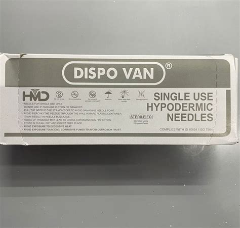 Dispo Van Hypodermic Needles At Rs Box Aminabad Lucknow Id