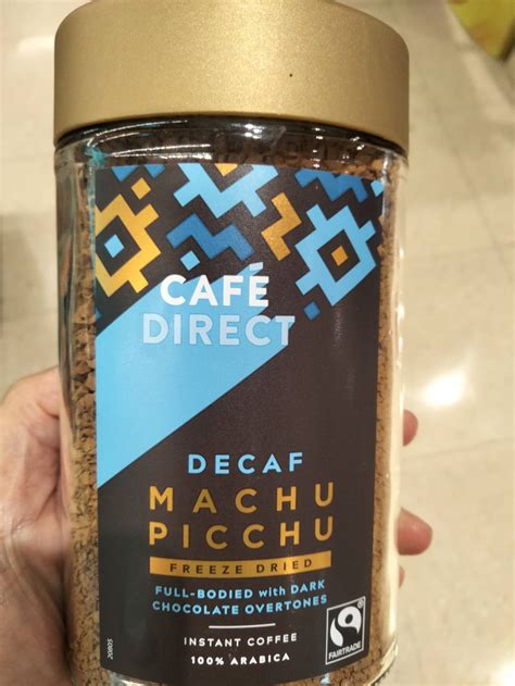 Cafe Direct Machu Picchu Decaf Freeze Dried Instant Coffee