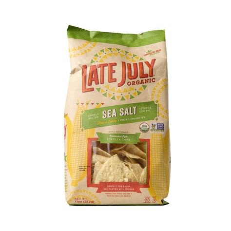 Sea Salt Organic Tortilla Chips By Late July Thrive Market