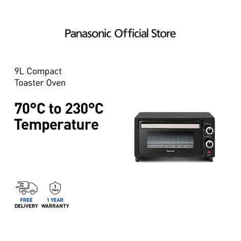 Panasonic Nt H900 Compact Toaster Oven 9l Nt H900ksk Shopee Malaysia