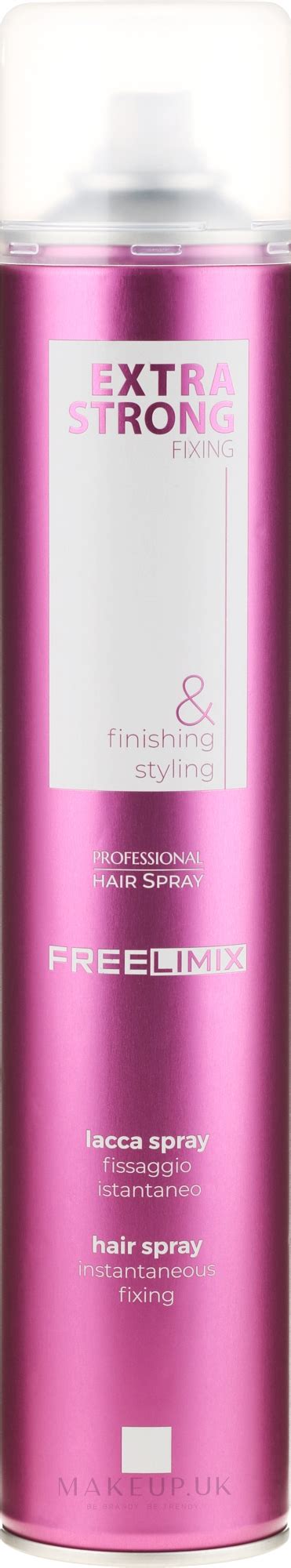 Freelimix Extra Strong Fixing Extra Strong Hold Hair Spray Makeup Uk