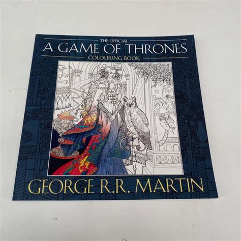 The Offical A Games Of Thrones Colouring Book