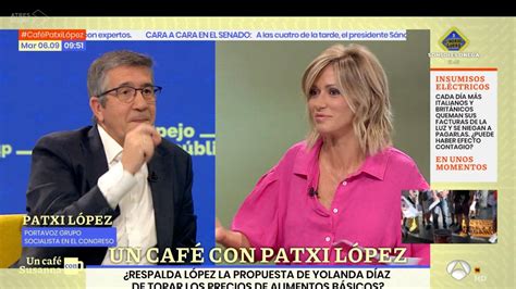 Susanna Griso Le Dice A Patxi L Pez Que Le Llama La Atenci N Lo Que