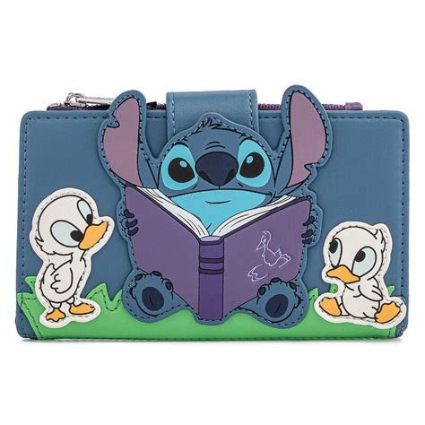 Portefeuille LOUGEFLY STITCH DISNEY Boîte à Malice Disney