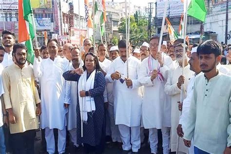 Tripura Cong Holds Bharat Judo Yatra