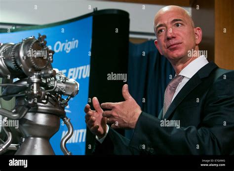 Jeff Bezos Founder Of And Blue Origin Participates In A