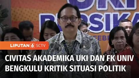 Berita Akademisi Kritik Jokowi Hari Ini Kabar Terbaru Terkini