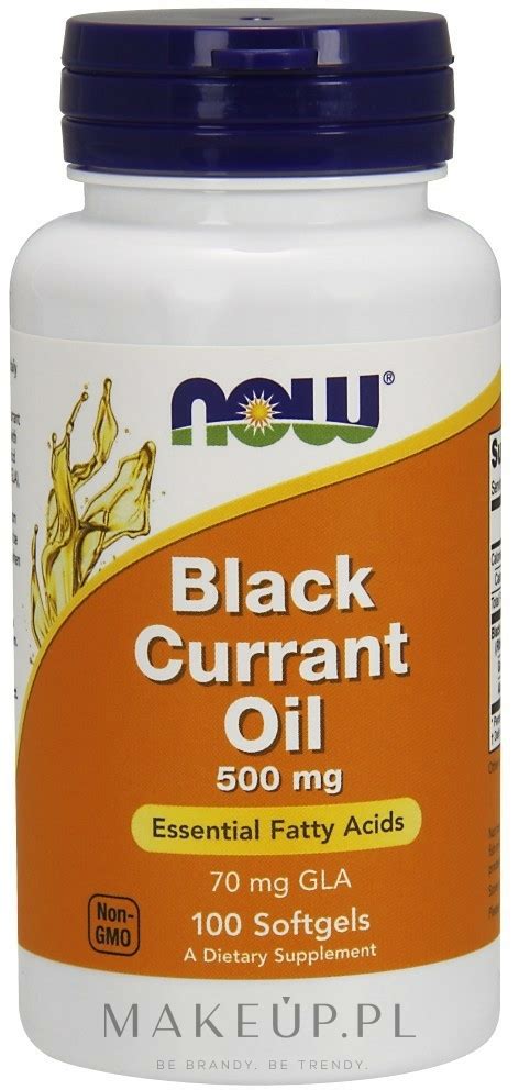 Now Foods Black Currant Oil Olej Z Nasion Czarnej Porzeczki Mg