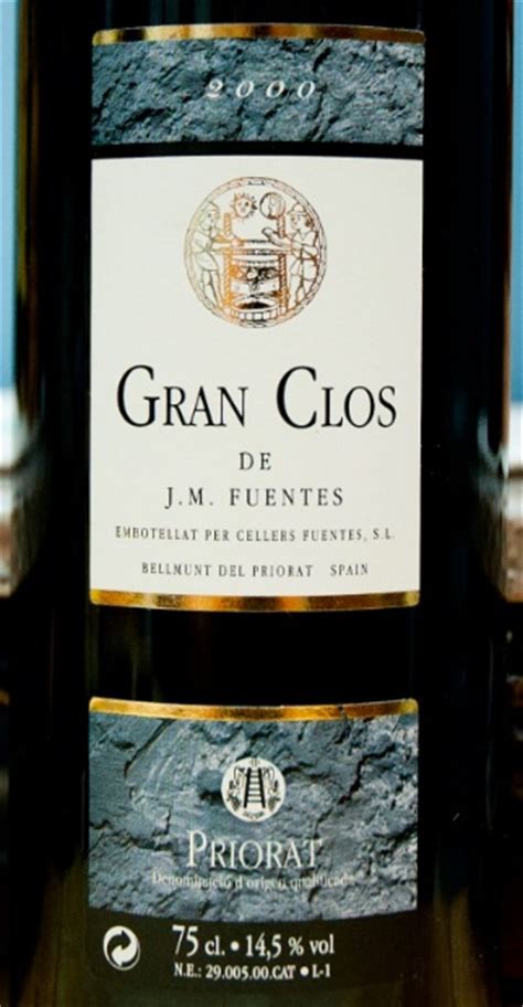 2000 Gran Clos Priorat Gran Clos Spain Catalunya Priorat Cellartracker