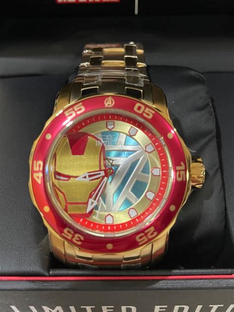 Invicta Marvel Iron Man Limited Edition Watch Men S Fashion Watches