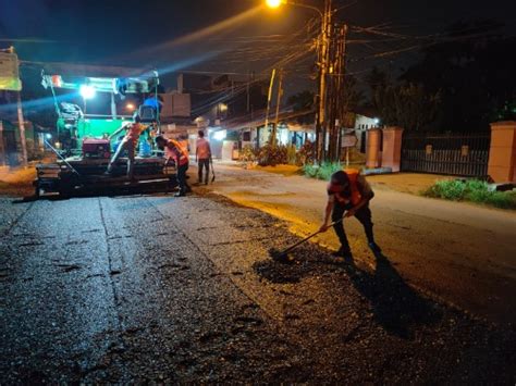 Galeri Foto Dinas Sdabmbk Kota Medan Perbaiki Jalan Stm Ujung