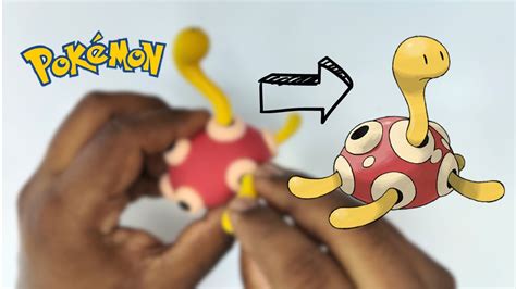 Pokémon Clay Art Shuckle || Rock & Bug Type Pokémon || Pokémon Air Dry ...