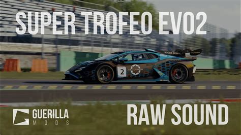 Assetto Corsa Lamborghini Super Trofeo Evo2 Raw Sound Test Youtube