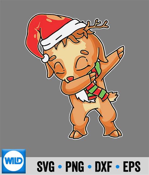 Dabbing Rudolph Reindeer SVG Dabbing Rudolph Reindeer Christmas Funny