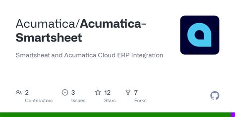 Github Acumaticaacumatica Smartsheet Smartsheet And Acumatica Cloud