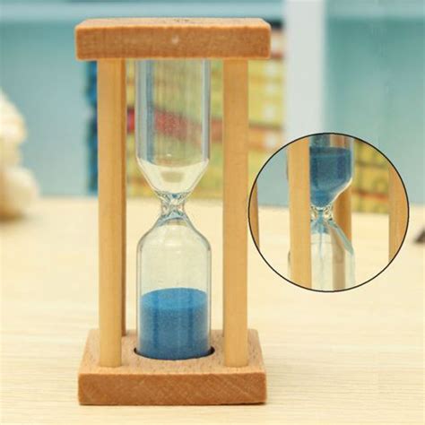 Apmemiss Clearance Wooden Sand Hourglass Timer Wood Frame Hourglass Sandglass Sand Clock Timer 1