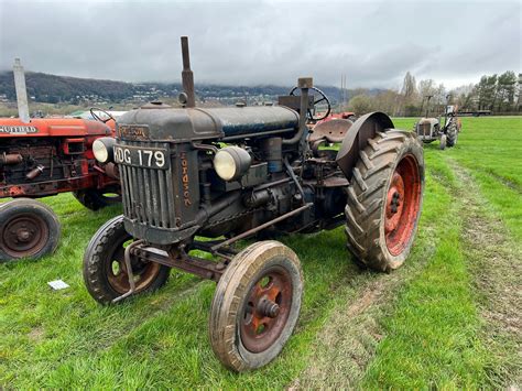 Fordson E27N Tractor Electric Start High Top Gear Smiths Hydraulics