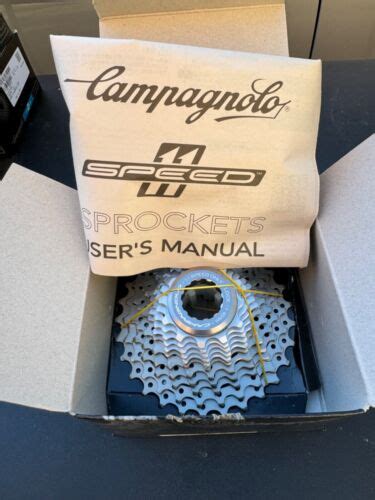 New Campagnolo Super Record 11 Speed Ultra Drive Cassette 12 29 Cs10 Sr129 Ebay