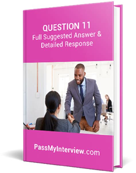 26 Vice President Interview Questions & Answers | PassMyInterview.com