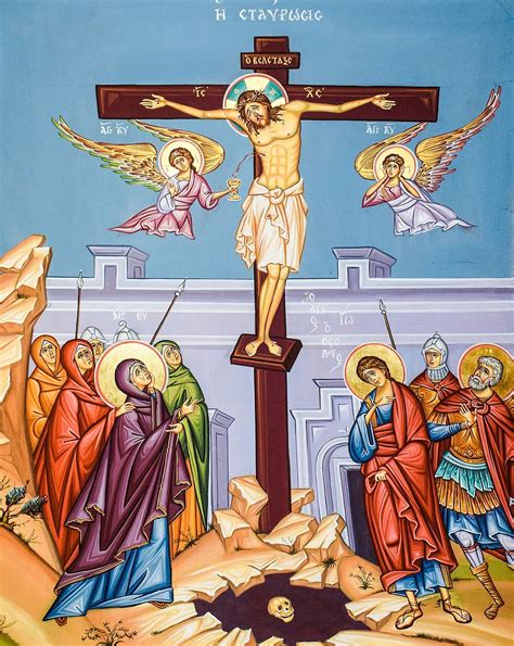 HD Wallpaper Crucifixion Of Christ Iconography Painting Church