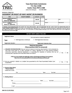 Tx Trec Erw Rf Fill And Sign Printable Template Online