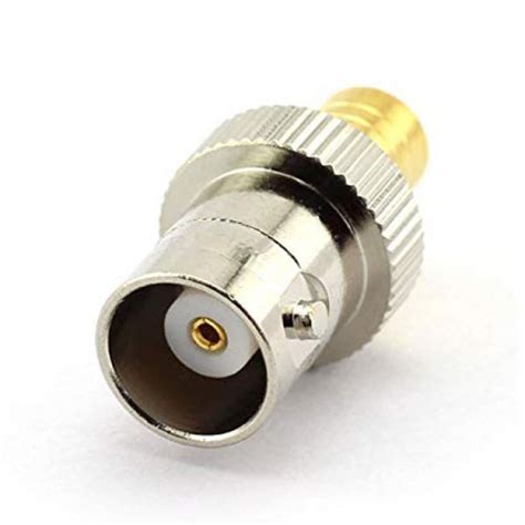 Smb Female Plug To Bnc Female Plug Coaxial Adapter