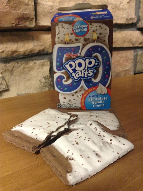 Pop Tarts Pop Tarts 50th Birthday Chocolate Vanilla Creme Flickr