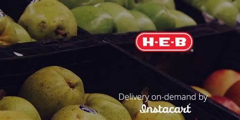 HEB partners with grocery delivery service Instacart