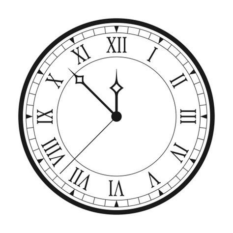 Wall Clock Drawing Vector Images (over 1,700)