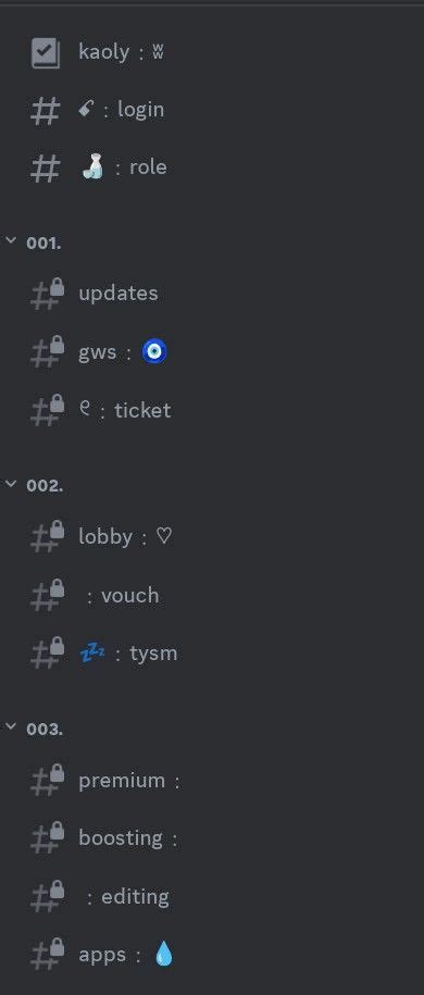 Minimal Discord Server Layout Discord Layout Cool Tools