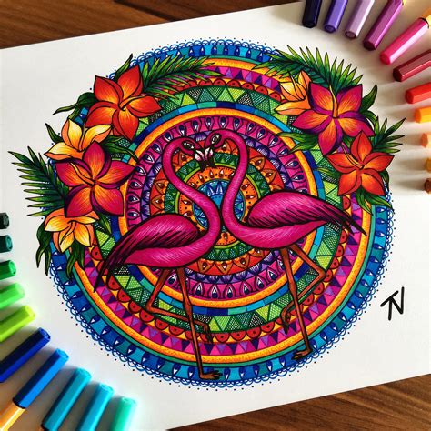 The vibrant art of mandalas by Nigar Tahmazova ⋆ L'Eclectique