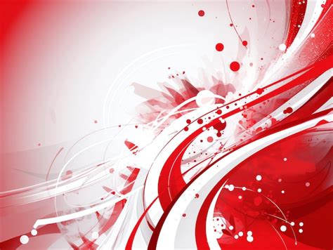 Premium Photo | Red and white abstract effect background for desktop ...