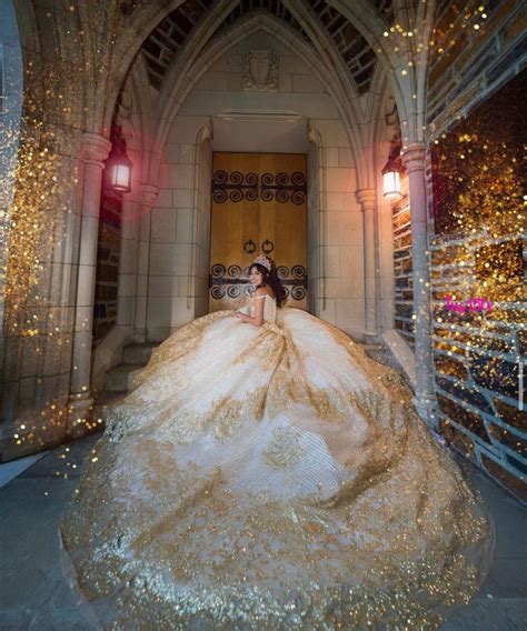 Quinceanera Dama Dresses Champagne White And Gold Quinceanera Dresses