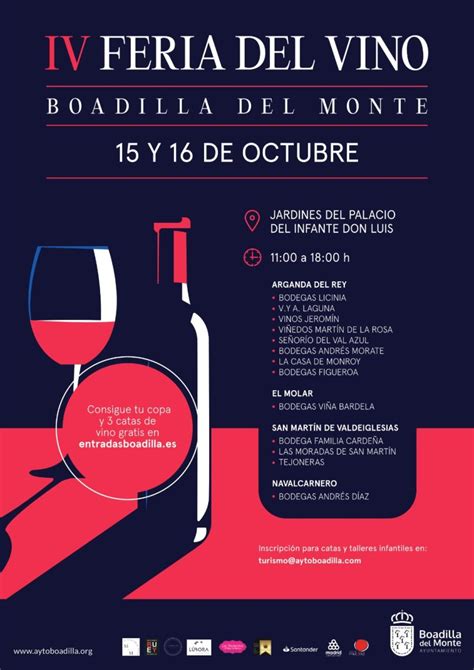 Vuelve La Feria Del Vino A Boadilla Del Monte Vinos De Madrid