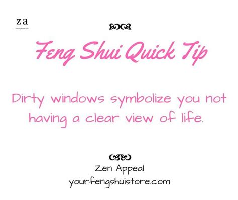 Feng Shui Quick Tip Feng Shui Home Tips Feng Shui Windows Feng Shui