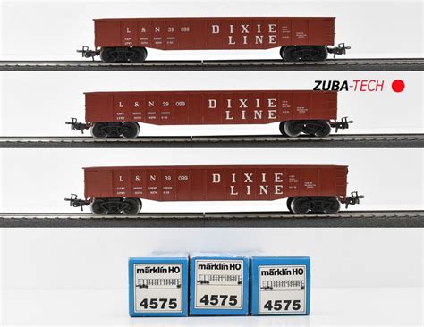 Märklin 3x offene US Güterwagen L N H0 WS mit OVP Kaufen auf Ricardo