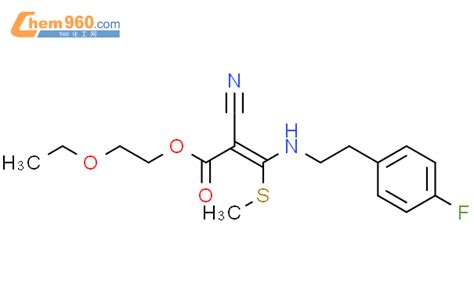 113210 87 0 2 Propenoic Acid 2 Cyano 3 2 4 Fluorophenyl Ethyl Amino