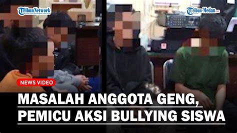 Pemicu Utama Gegara Masalah Anggota Geng Yang Diketuai Mk Pemicu Aksi