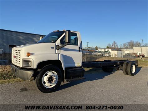 2006 Gmc C7500 Kodiak Topkick Duramax Diesel Straight Chassis Dual Rear Wheel Heavy Duty