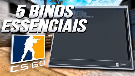 5 BINDS ESSENCIAIS no CS GO que você DEVE USAR binds úteis tgr