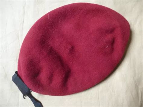 Beret Rouge Parachutiste Armée Française Vers 1970 Eur 1790 Picclick Fr