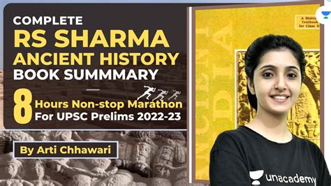 Rs Sharma Ancient History Upsc Book Summary With Arti Chhawari