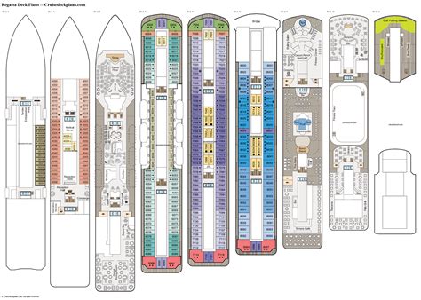 Regatta Deck Plans, Diagrams, Pictures, Video