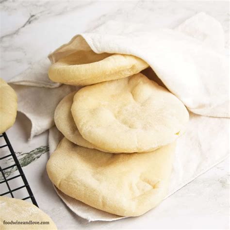 Homemade Mini Pita Bread Recipe Food Wine And Love