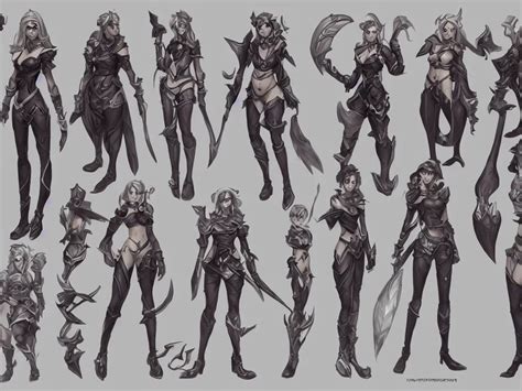 Character Sheet Concept Art Of Male Video Game Stable Diffusion