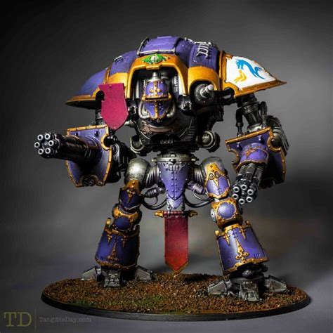 How To Paint An Imperial Knight 8 Easy Steps Tangible Day