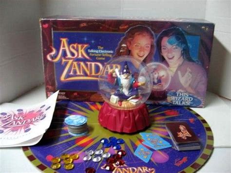 Ask Zandar Board Game From The 90s