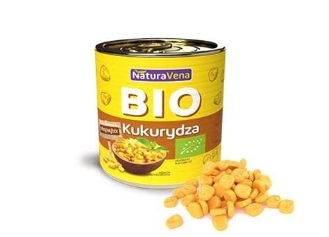 KUKURYDZA KONSERWOWA BIO 340 G NATURAVENA Naturavena Sklep EMPIK